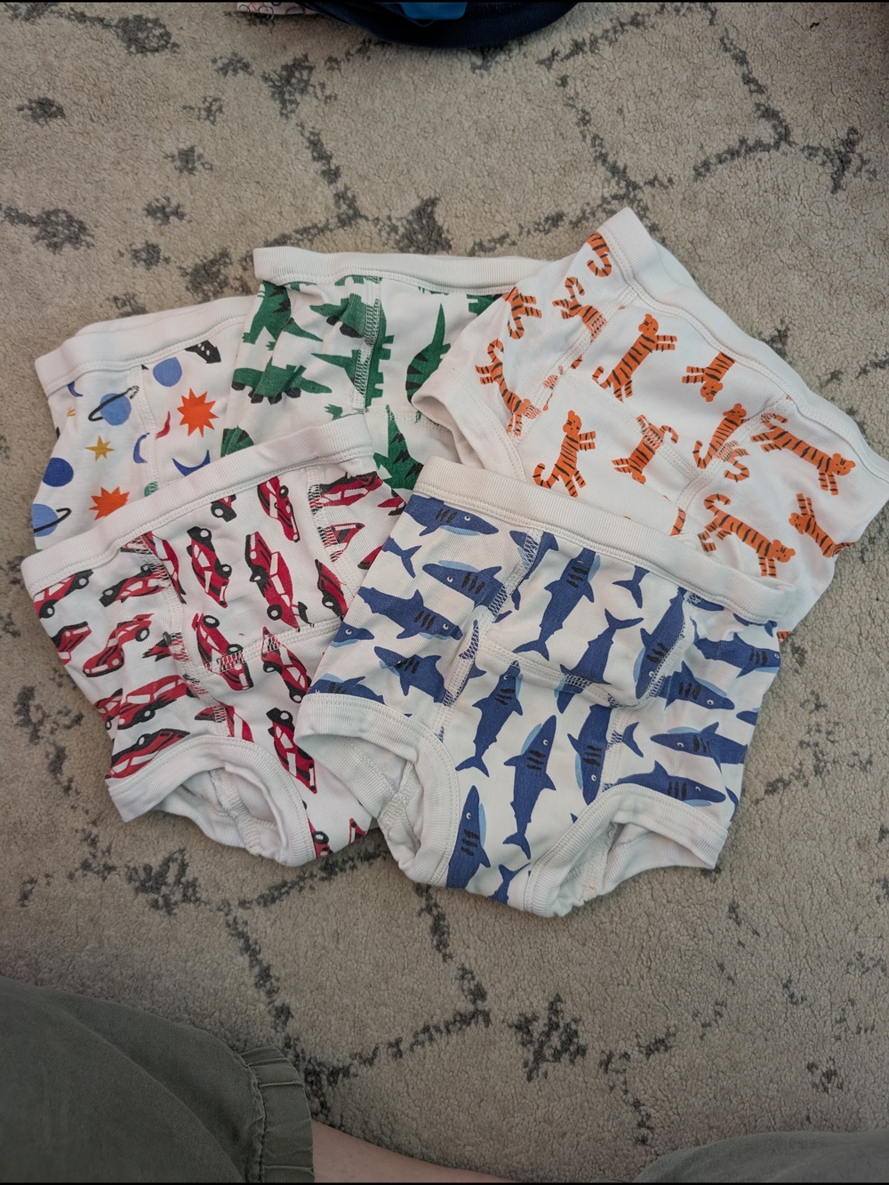 Hanna Anderson 5-Pack Organic Cotton Training Underwear